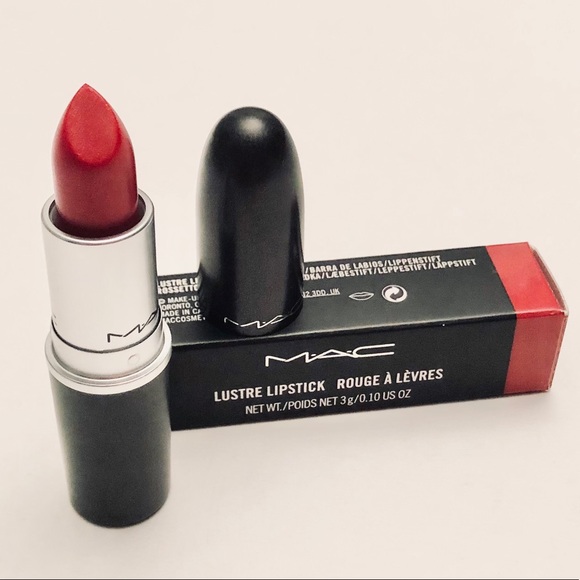 NWT MAC LUSTRE LIPSTICK-502 COCKNEY - Picture 2 of 8